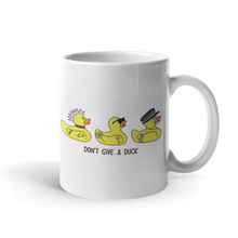 Afbeelding laden in Galerijviewer, Rubber Ducks Coffee Mug-Funny Gift, Funny Coffee Mug, 11oz White Ceramic-Sassy Spud