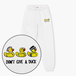 Rubber Ducks Embroidered Joggers (Unisex)-Embroidered Clothing, Embroidered Joggers, JH072-Sassy Spud