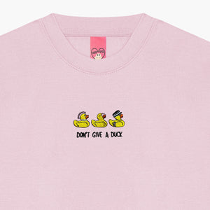 Rubber Ducks Embroidered Sweatshirt (Unisex)-Embroidered Clothing, Embroidered Sweatshirt, JH030-Sassy Spud