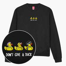 Load image into Gallery viewer, Rubber Ducks Embroidered Sweatshirt (Unisex)-Embroidered Clothing, Embroidered Sweatshirt, JH030-Sassy Spud