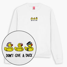 Load image into Gallery viewer, Rubber Ducks Embroidered Sweatshirt (Unisex)-Embroidered Clothing, Embroidered Sweatshirt, JH030-Sassy Spud