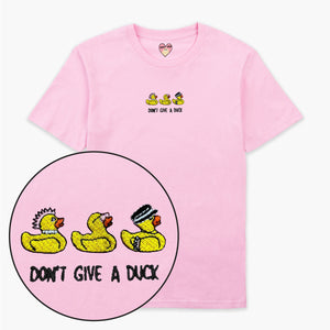 Rubber Ducks Embroidered T-Shirt (Unisex)-Embroidered Clothing, Embroidered T Shirt, EP01-Sassy Spud
