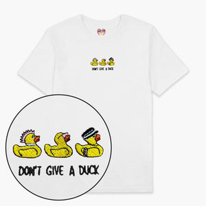 Rubber Ducks Embroidered T-Shirt (Unisex)-Embroidered Clothing, Embroidered T Shirt, EP01-Sassy Spud