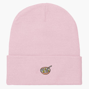Rude Cereal Embroidered Beanie-Embroidered Clothing, Embroidered Beanie, BB45-Sassy Spud