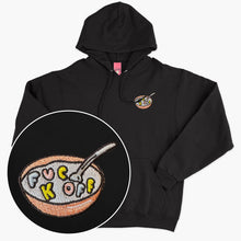 Afbeelding laden in Galerijviewer, Rude Cereal Embroidered Hoodie (Unisex)-Embroidered Clothing, Embroidered Hoodie, JH001-Sassy Spud