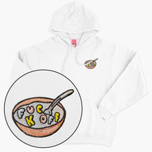 Afbeelding laden in Galerijviewer, Rude Cereal Embroidered Hoodie (Unisex)-Embroidered Clothing, Embroidered Hoodie, JH001-Sassy Spud