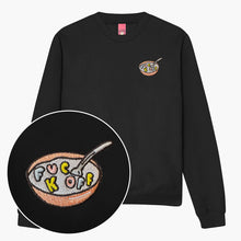 Laden Sie das Bild in den Galerie-Viewer, Rude Cereal Embroidered Sweatshirt (Unisex)-Embroidered Clothing, Embroidered Sweatshirt, JH030-Sassy Spud