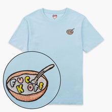 Load image into Gallery viewer, Rude Cereal Embroidered T-Shirt (Unisex)-Embroidered Clothing, Embroidered T Shirt, EP01-Sassy Spud