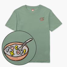 Laden Sie das Bild in den Galerie-Viewer, Rude Cereal Embroidered T-Shirt (Unisex)-Embroidered Clothing, Embroidered T Shirt, EP01-Sassy Spud