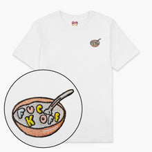 Laden Sie das Bild in den Galerie-Viewer, Rude Cereal Embroidered T-Shirt (Unisex)-Embroidered Clothing, Embroidered T Shirt, EP01-Sassy Spud