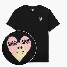 Afbeelding laden in Galerijviewer, Sassy Spud Embroidered T-Shirt (Unisex)-Embroidered Clothing, Embroidered T Shirt, EP01-Sassy Spud