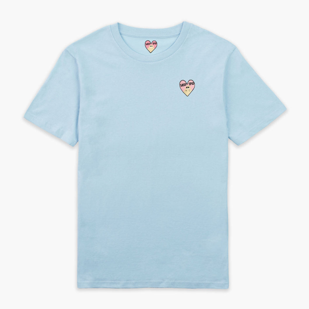 Sassy Spud Embroidered T-Shirt (Unisex)-Embroidered Clothing, Embroidered T Shirt, EP01-Sassy Spud