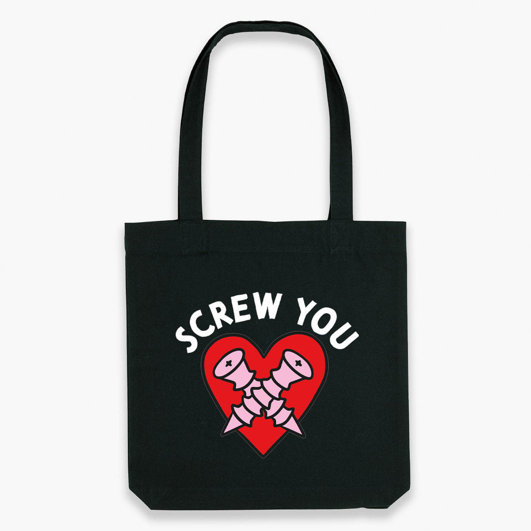 Screw You Tote Bag-Sassy Accessories, Sassy Gifts, Sassy Tote Bag, STAU760-Sassy Spud