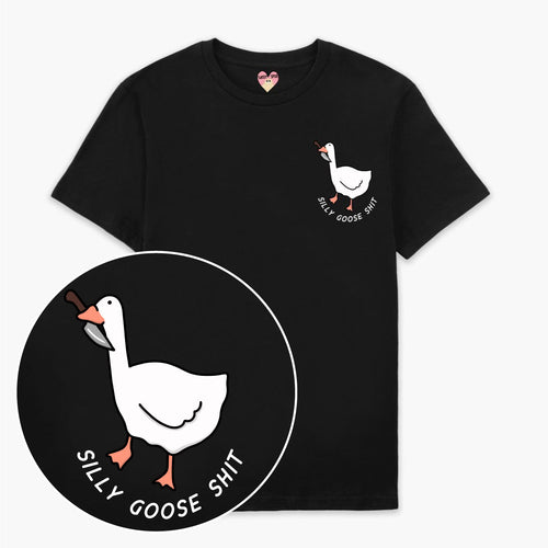 Silly Goose Sh*t T-Shirt (Unisex)-Printed Clothing, Printed T Shirt, EP01-Sassy Spud