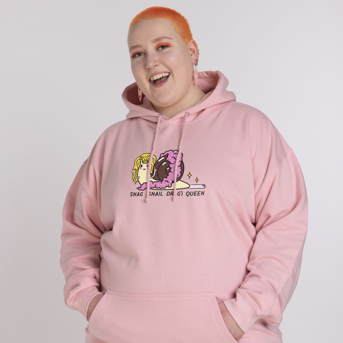 Snag Queen Hoodie (Unisex)-Printed Clothing, Printed Hoodie, JH001-Sassy Spud