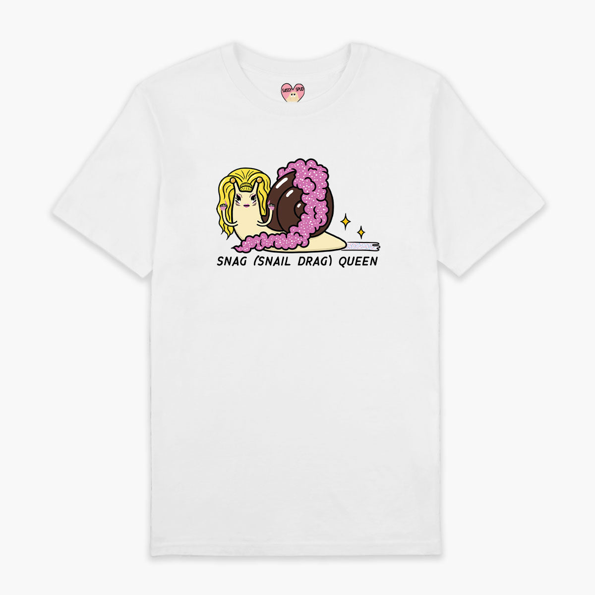 Snag Queen T-Shirt (Unisex)-Printed Clothing, Printed T Shirt, EP01-Sassy Spud
