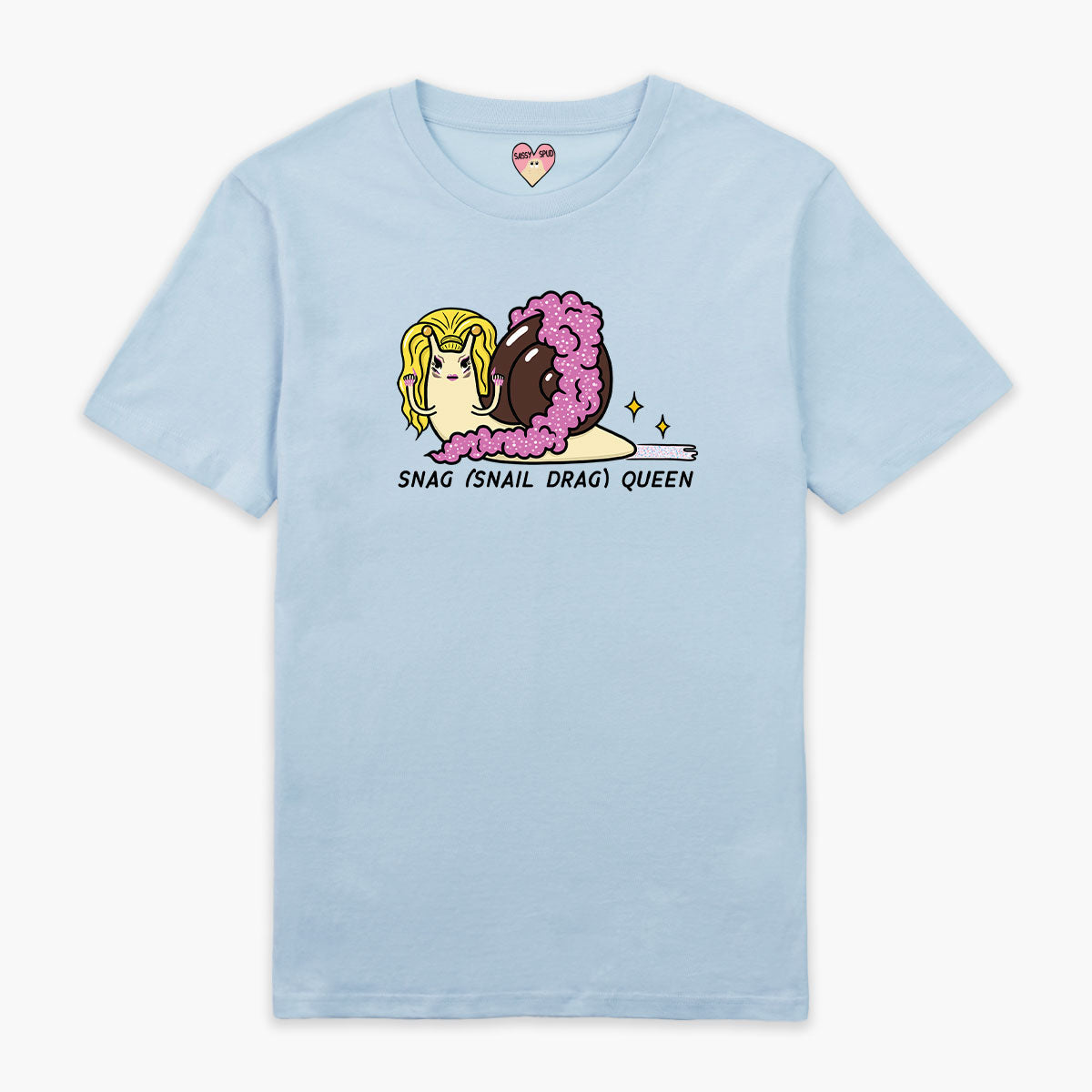 Snag Queen T-Shirt (Unisex)-Printed Clothing, Printed T Shirt, EP01-Sassy Spud