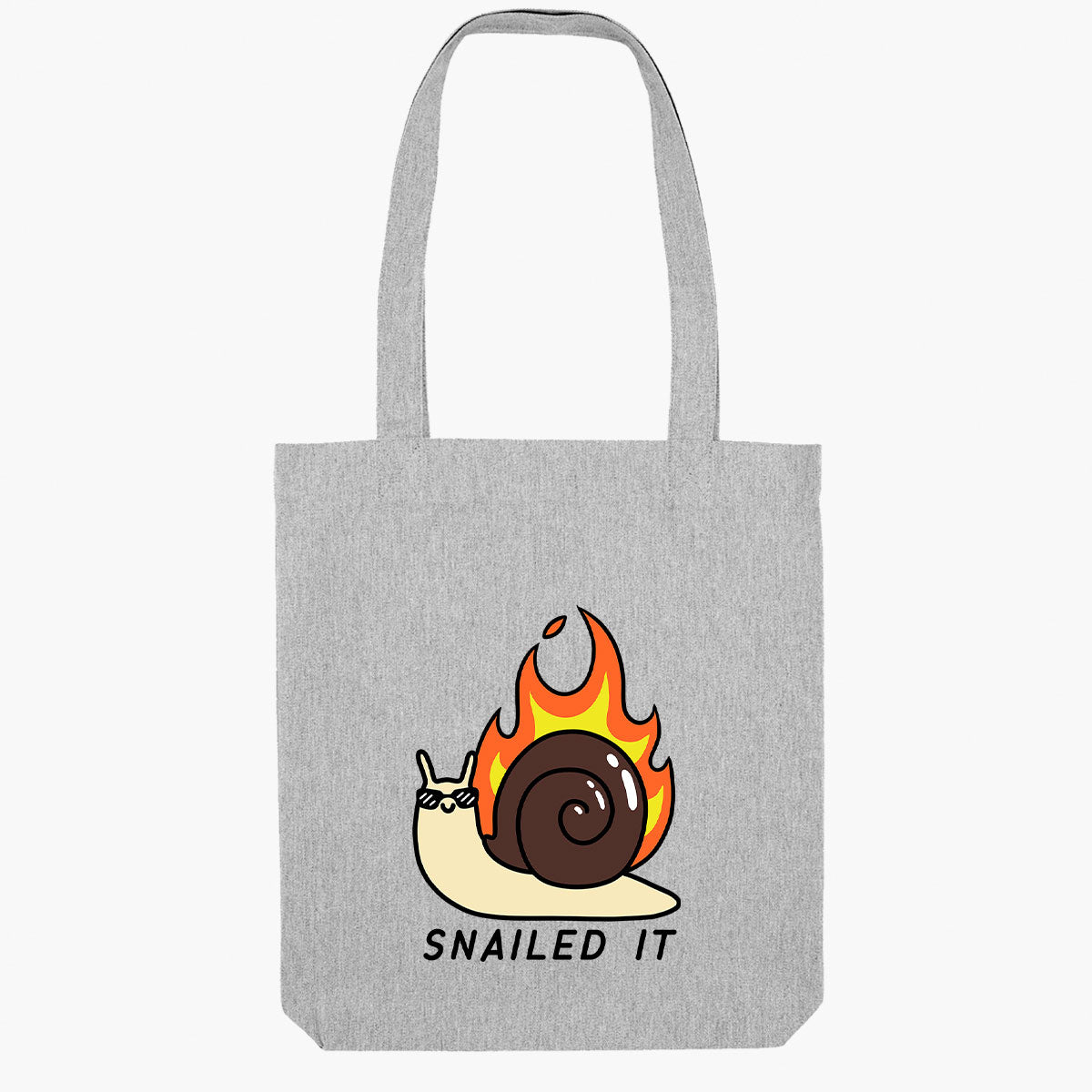 Snailed It Tote Bag-Sassy Accessories, Sassy Gifts, Sassy Tote Bag, STAU760-Sassy Spud