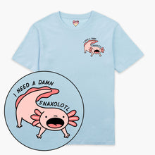 Laden Sie das Bild in den Galerie-Viewer, Snaxolotl T-Shirt (Unisex)-Printed Clothing, Printed T Shirt, EP01-Sassy Spud