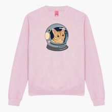 Afbeelding laden in Galerijviewer, Space Cat Sweatshirt (Unisex)-Printed Clothing, Printed Sweatshirt, JH030-Sassy Spud