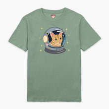 Laden Sie das Bild in den Galerie-Viewer, Space Cat T-Shirt (Unisex)-Printed Clothing, Printed T Shirt, EP01-Sassy Spud