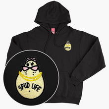 Afbeelding laden in Galerijviewer, Spud Life Embroidered Hoodie (Unisex)-Embroidered Clothing, Embroidered Hoodie, JH001-Sassy Spud