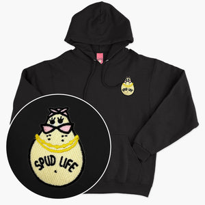 Spud Life Embroidered Hoodie (Unisex)-Embroidered Clothing, Embroidered Hoodie, JH001-Sassy Spud