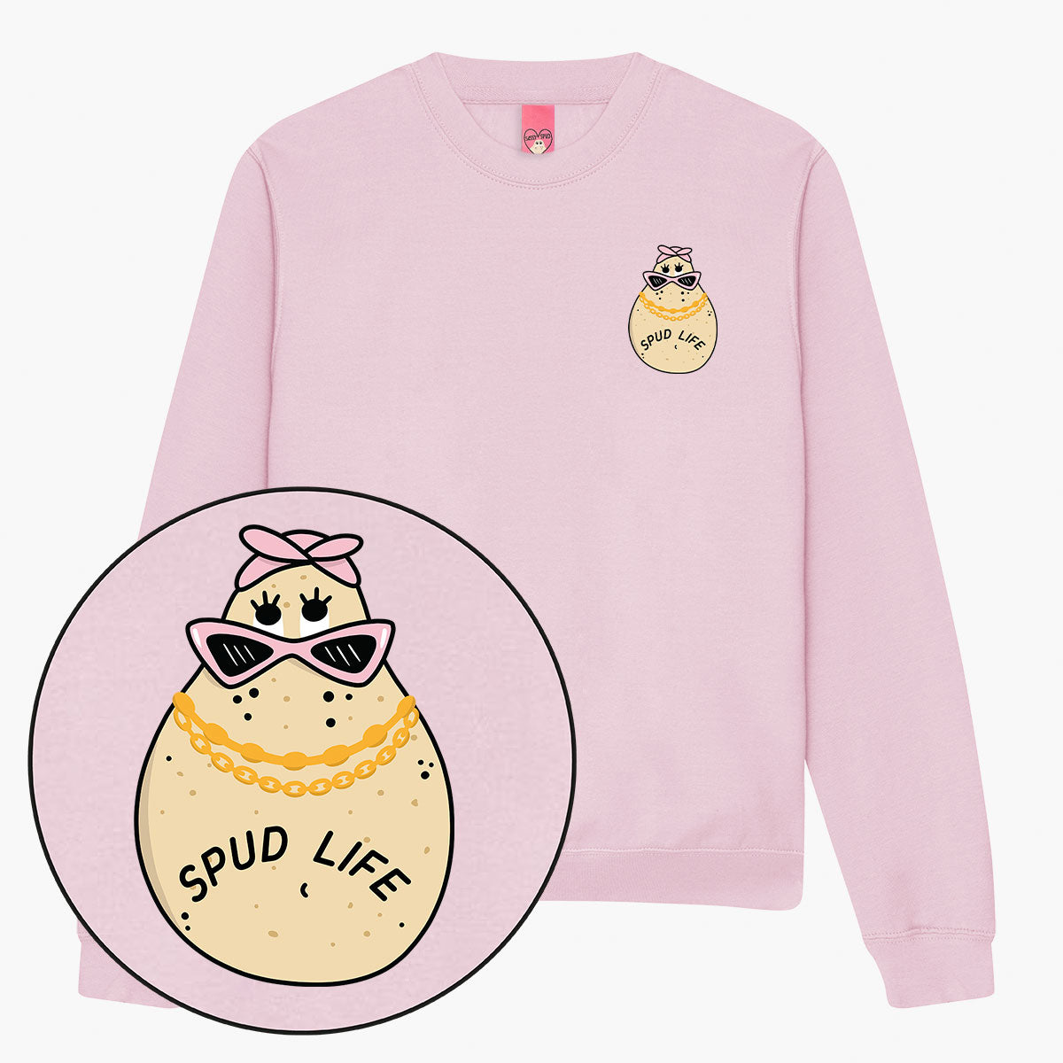 Spud Life Sweatshirt (Unisex)-Printed Clothing, Printed Sweatshirt, JH030-Sassy Spud