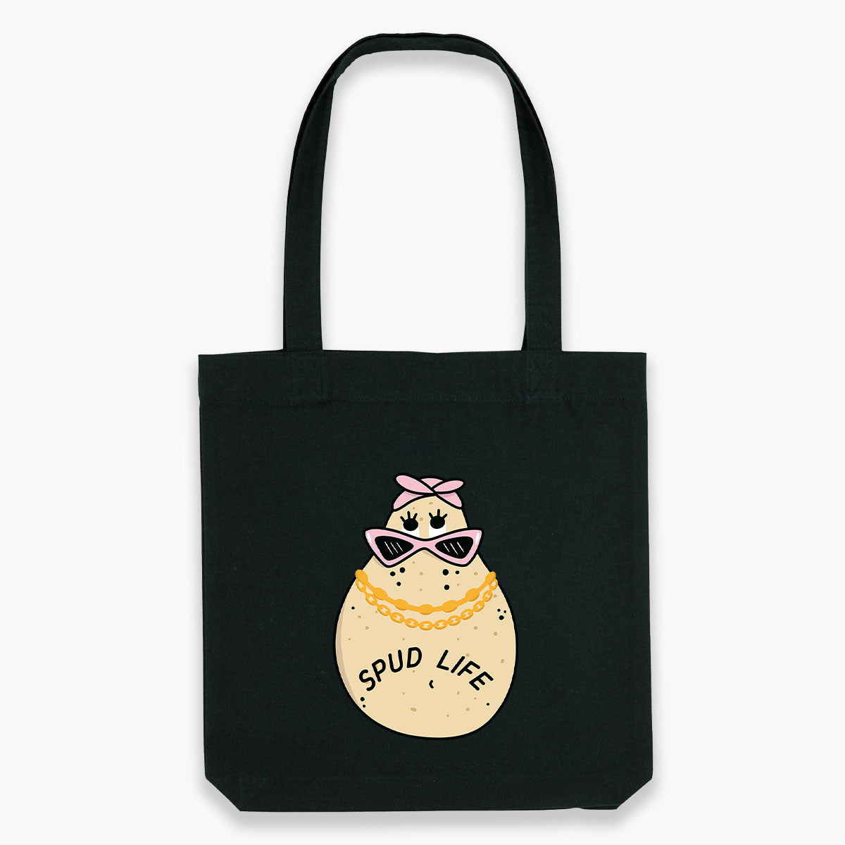 Spud Life Tote Bag-Sassy Accessories, Sassy Gifts, Sassy Tote Bag, STAU760-Sassy Spud