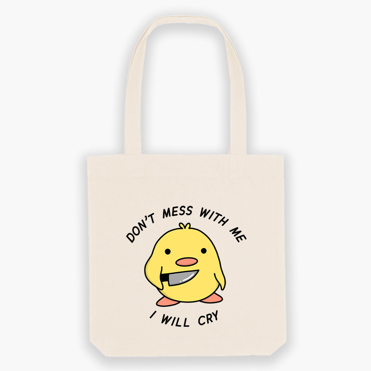 Stabby Chick Tote Bag-Sassy Accessories, Sassy Gifts, Sassy Tote Bag, STAU760-Sassy Spud