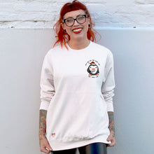 Load image into Gallery viewer, Stabby Penguin Christmas Jumper (Unisex)-Printed Clothing, Printed Sweatshirt, JH030-Sassy Spud