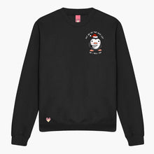 Afbeelding laden in Galerijviewer, Stabby Penguin Christmas Jumper (Unisex)-Printed Clothing, Printed Sweatshirt, JH030-Sassy Spud