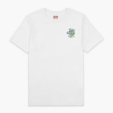 Laden Sie das Bild in den Galerie-Viewer, There Is No Planet B Embroidered T-Shirt (Unisex)-Embroidered Clothing, Embroidered T Shirt, EP01-Sassy Spud