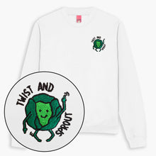 Load image into Gallery viewer, Twist And Sprout Embroidered Sweatshirt (Unisex)-Embroidered Clothing, Embroidered Sweatshirt, JH030-Sassy Spud