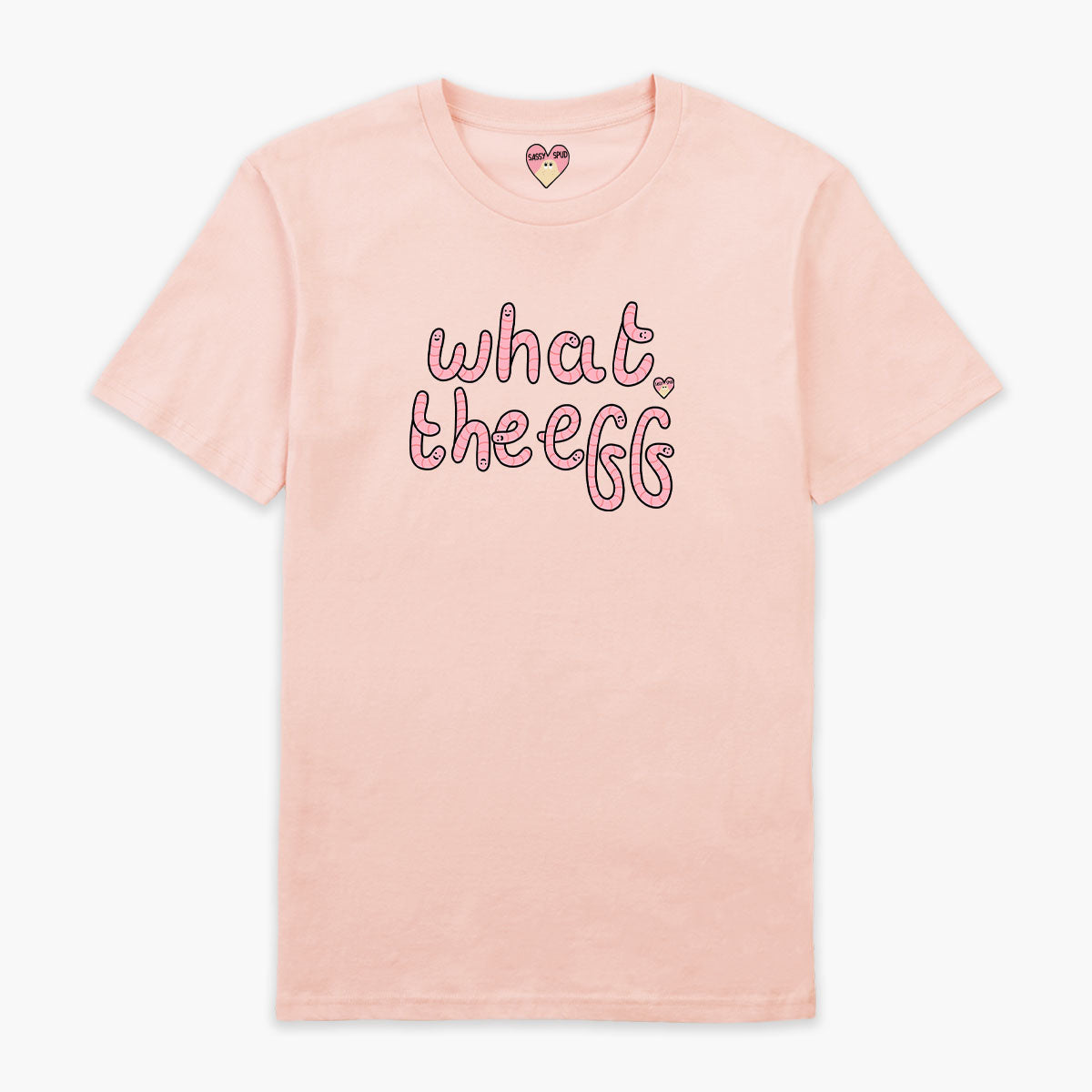 What The Eff Rude Worms T-Shirt (Unisex)-Printed Clothing, Printed T Shirt, EP01-Sassy Spud