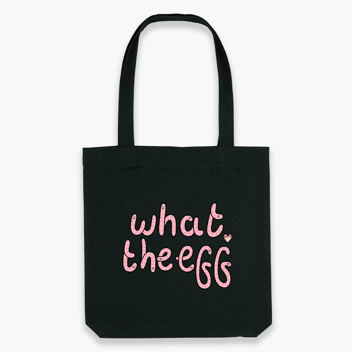 What The Eff Rude Worms Tote Bag-Sassy Accessories, Sassy Gifts, Sassy Tote Bag, STAU760-Sassy Spud