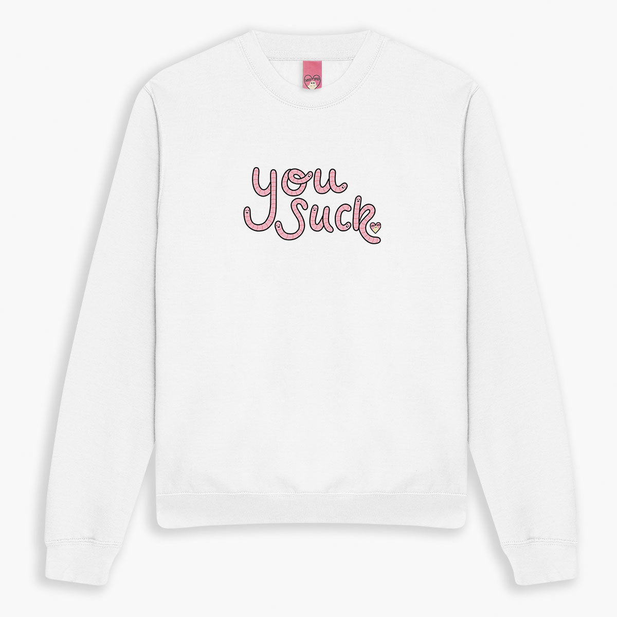 You Suck Rude Worms Sweatshirt (Unisex)