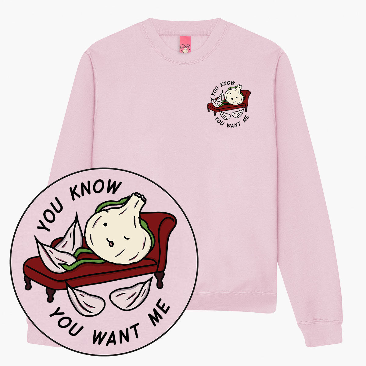 You Want Me Sweatshirt (Unisex)-Printed Clothing, Printed Sweatshirt, JH030-Sassy Spud