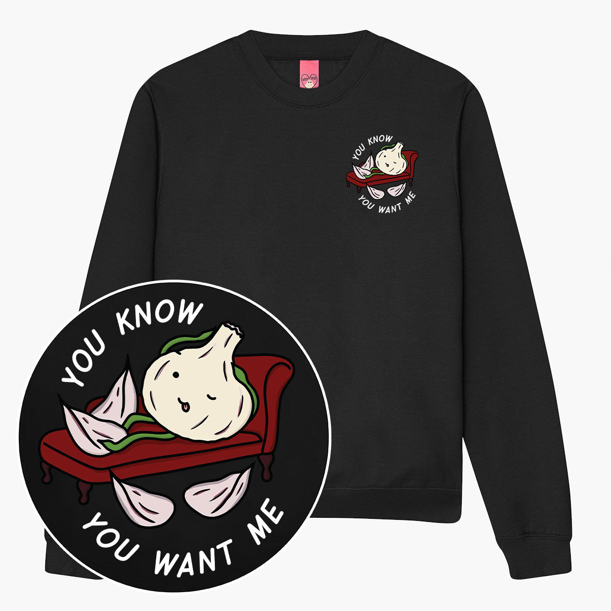 You Want Me Sweatshirt (Unisex)-Printed Clothing, Printed Sweatshirt, JH030-Sassy Spud